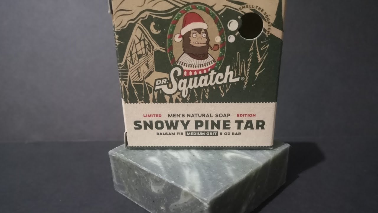 Dr Squatch LIMITED EDITION Snowy Pine Tar review