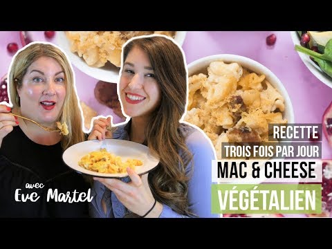 macaroni-au-fromage-végétalien---collab-cuisine-avec-eve-martel-|-recette-vegan-trois-fois-par-jour