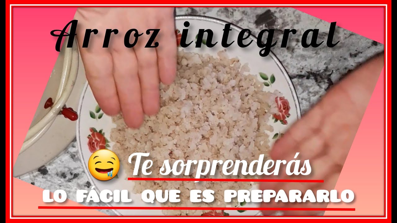 Hervir arroz integral en hervidor de Lékué Receta de Cucharita De plata-  Cookpad