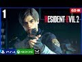 RESIDENT EVIL 2 REMAKE Parte 1 Gameplay Español "Campaña LEON" PS4 PRO | Dificultad Hardcore