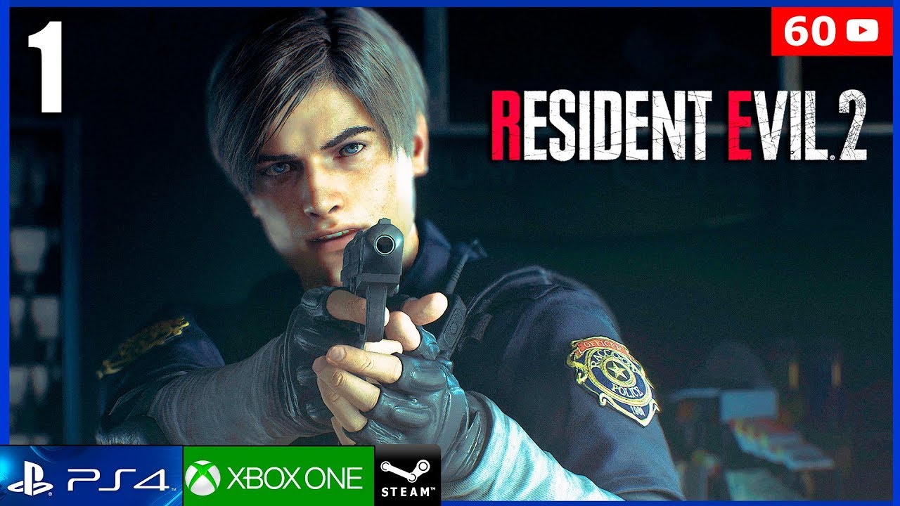 RESIDENT EVIL 2 REMAKE Parte 1 Gameplay Español "Campaña LEON" PS4 PRO | Dificultad Hardcore