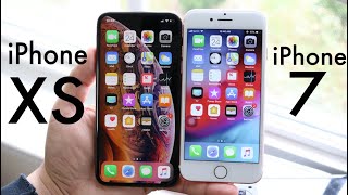 iPHONE XS Vs iPHONE 7! (Should You Upgrade?) (Review)
