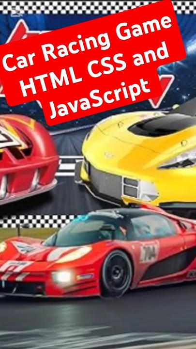 Car Racing Game HTML CSS and JavaScript #viralvideo #viralshorts # ...
