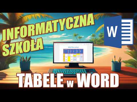 WORD - tabele