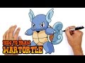 How to Draw Wartortle | Pokemon