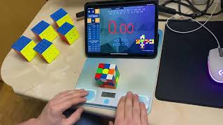 3x3 ao5 6.15 / single 5.10 w/ Counting 5.18