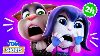 🎃👻 Spooky Stories & Scary Movies 👻 Talking Tom Shorts Compilation - Spooky TV