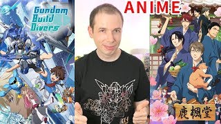 3 ANIME préférés du moment en simulcast sur Crunchyroll | Gundam Build Divers, Yotsuiro Biyori, 