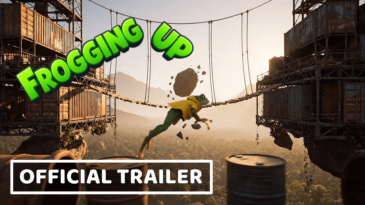 Frogging Up: Frog Climb Rage Game - Official Trailer PlayStation