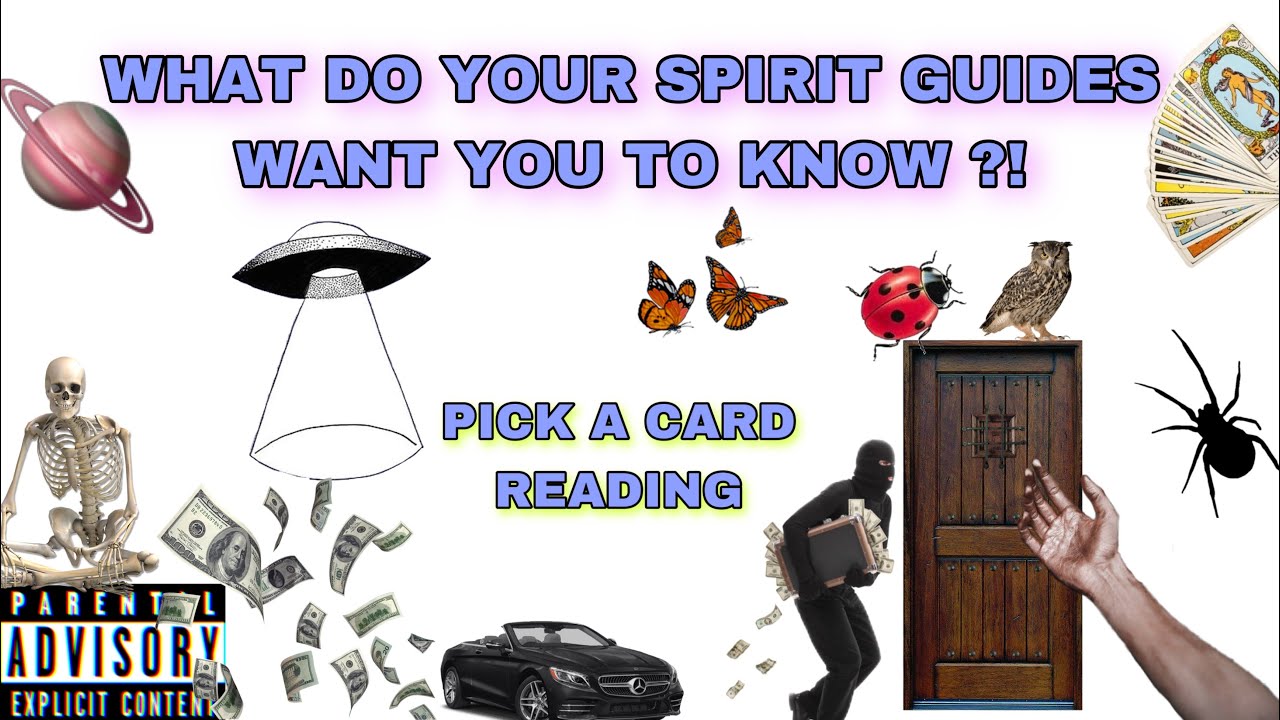 (PICK A CARD) WHAT DO YOUR SPIRIT GUIDES WANT YOU TO KNOW ?! - YouTube