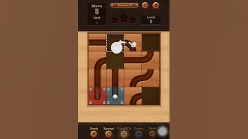 Roll the Ball slide puzzle Premium K Pack Level 5 Solution