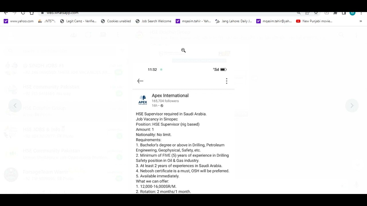 rig jobs in ksa YouTube