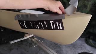 DIY Kayak Registration Numbers