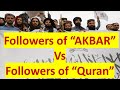 This is how the current muslims worshippers of akbar respond to the true believers