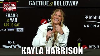UFC 300: Kayla Harrison on UFC Debut, PFL Career, Holly Holm