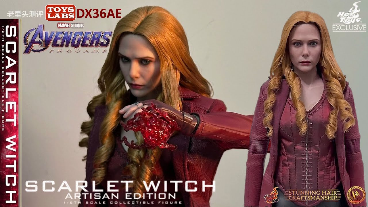 HotToys スカーレット・ウィッチ DX36 AE 新品未開封 HT绯红女巫 旺达 植发版 HOT TOYS DX36AE Avengers Endgame