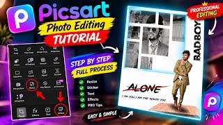     PicsArt Photo Editing Tutorial 2026 🔥 | Professional Editing Step by Step screenshot 3
