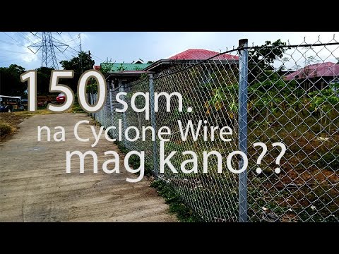 Video: Gaano katagal ang isang roll ng chain link na bakod?