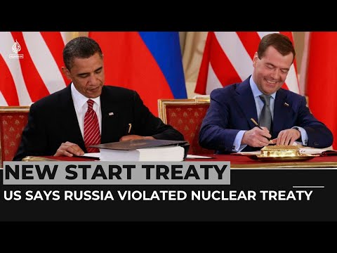 Us says russia violated new start nuclear arms control treaty