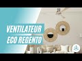 Ventilateur plafond eco regento bois casafan  france ventilateur