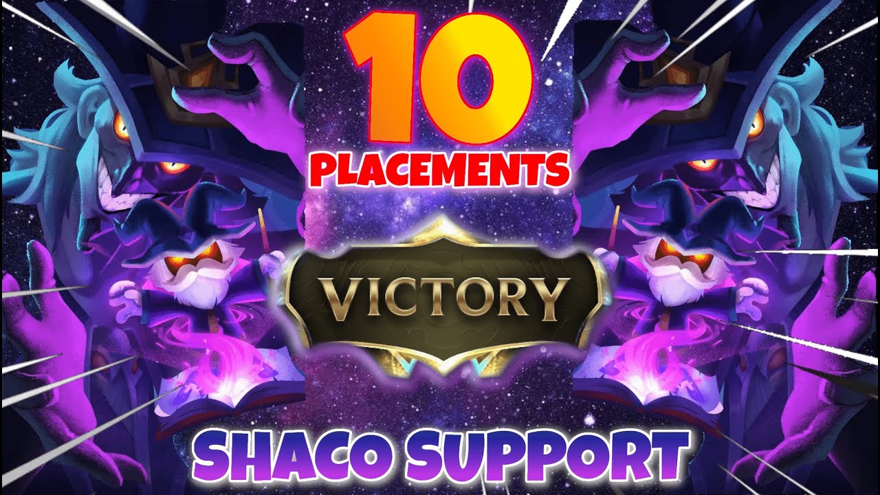 SHACO SUPPORT GET CARRIED S11 | Ranked | 10 Placements | PupPotion ...