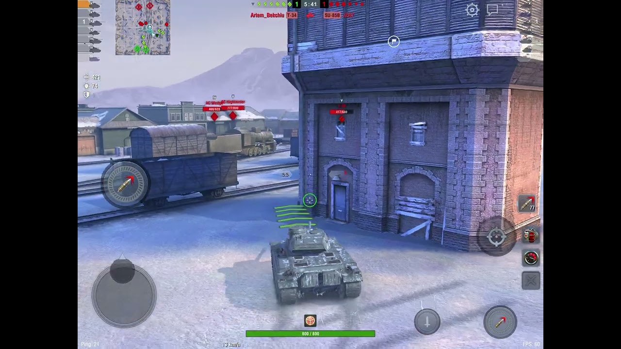 World of Tanks Blitz AC Highlander#6