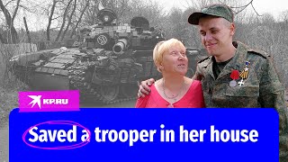 A habitant of the Donetsk People Republic saved a trooper from the Ukrainian military in her house