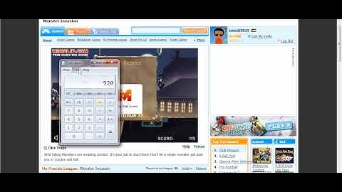 How to hack Monster Invasion - Miniclip.com.wmv