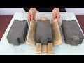 It&#39;s Very Easy To Create Cement Blocks From Wooden Molds