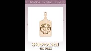 Engraved Hardwood Cutting Board: Beach House Decor, Chef Gift Housewarming Gift