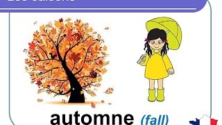 French Lesson 8 - The four seasons in French - Les saisons en français - Las estaciones en francés