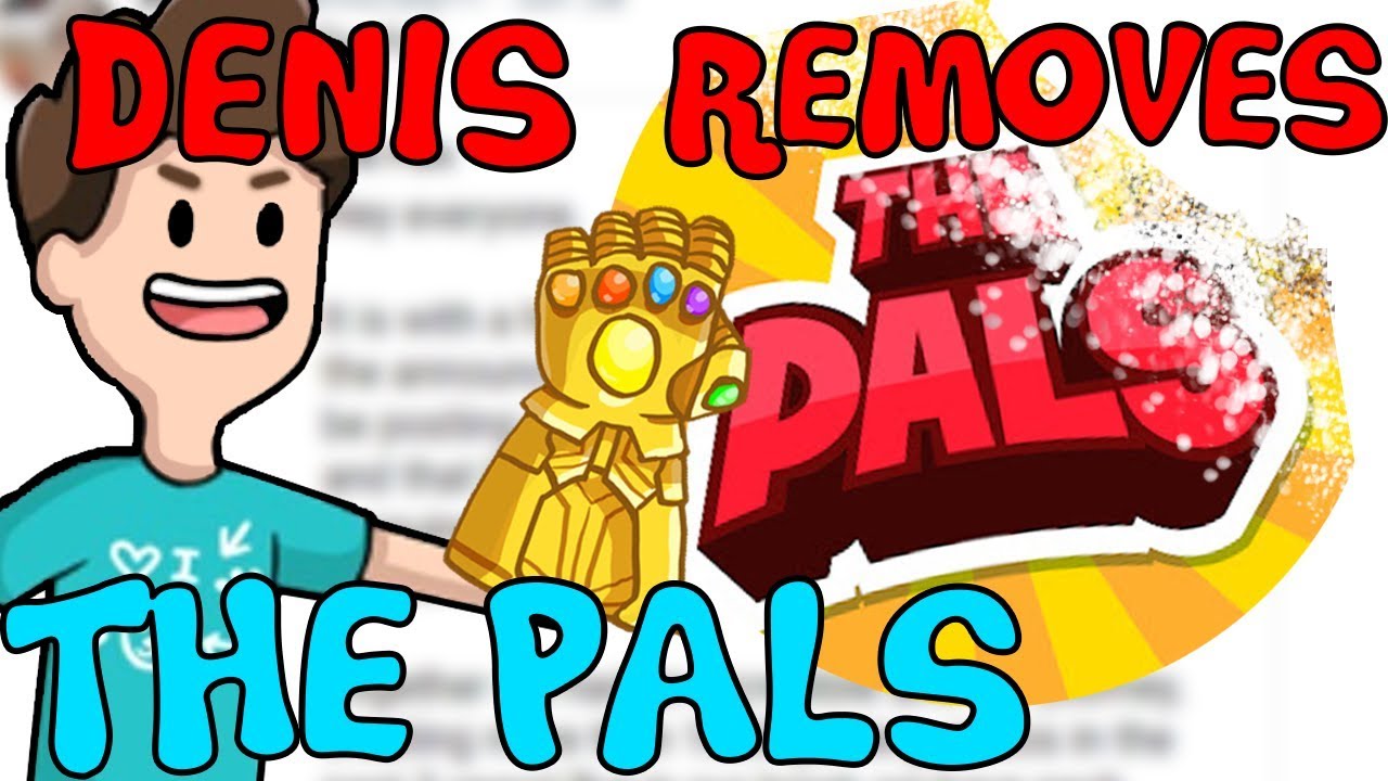 The Pals Are Discontinued Roblox Drama Youtube