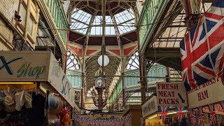 Halifax Borough Market | Halifax walking tour 4k Part 2