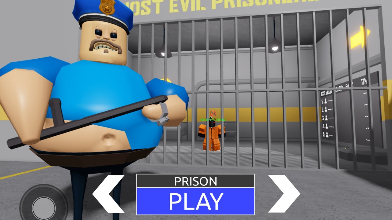 Barry’s prison run! Obby Roblox