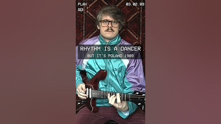 Rhythm Is a Dancer Guitar version - Guitar performance video thumbnail