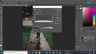 #shorts Rain Effect Photoshop Tutorial#photoediting#photoshoptutorial #photography screenshot 3