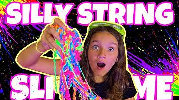 Slime for Kids w/ The Wild Adventure Girls! Make GLOW IN THE DARK Silly String Slime!