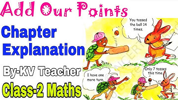 हिंदी Explanation / Add Our Points / Class-2 Maths NCERT Chapter 10 Question Answers  by KV Teacher