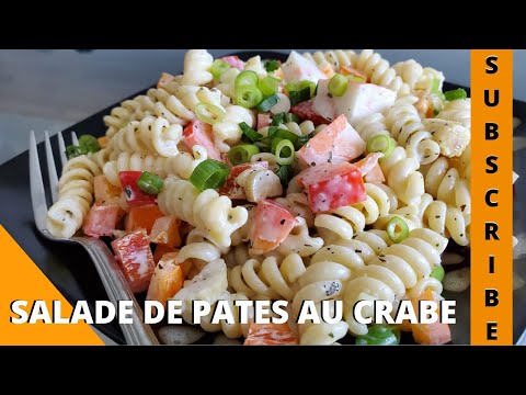 Vidéo: Salade De Champignons Aux Bâtonnets De Crabe