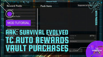 Ark: Survival Evolved | TCs Auto Rewards Vault Tutorial | Making a Purchase
