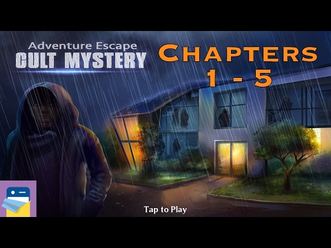 Adventure Escape: Cult Mystery Chapters 1, 2, 3, 4, 5 Walkthrough & iOS iPad Air 2 Gameplay