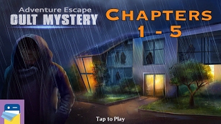 Adventure Escape: Cult Mystery Chapters 1, 2, 3, 4, 5 Walkthrough & iOS iPad Air 2 Gameplay screenshot 3