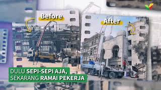 Download Lagu Before-After Masjid Istiqlal Indonesia di Gaza - Kasih Palestina MP3