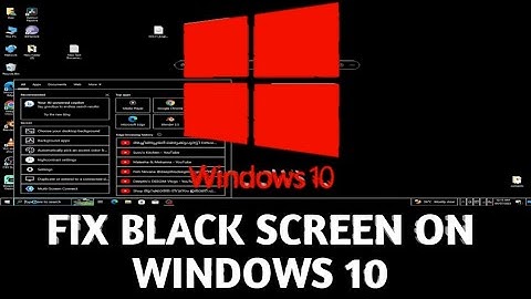 How To Fix Windows 10 High Contrast Black Screen Fix: A Step-by-Step Tutorial