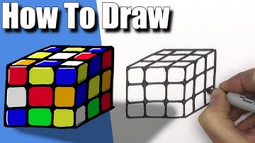 How To Draw a Rubik