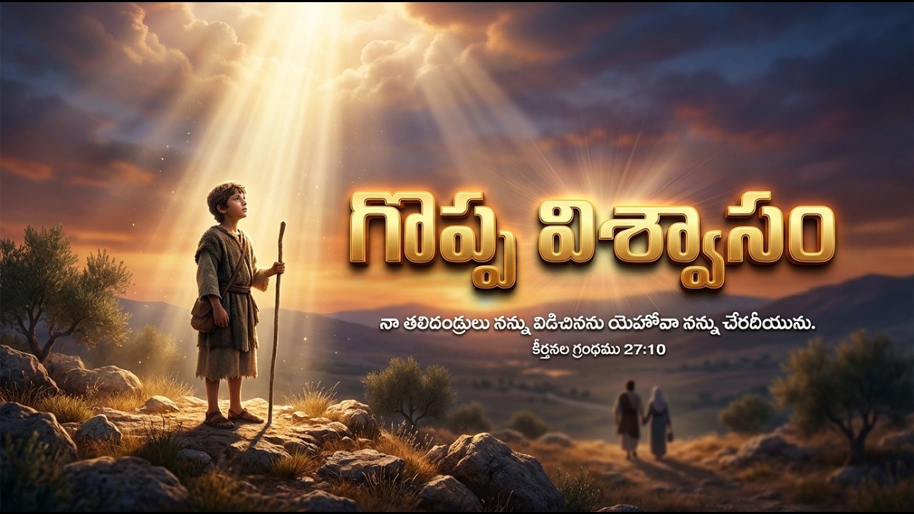 గొప్ప విశ్వాసం | Great Faith Sermon | Powerful Christian Message | Bible Mission