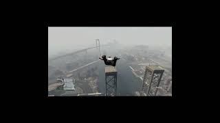 GTA V - DedMedic Gaps A Bridge Structure.  #shorts