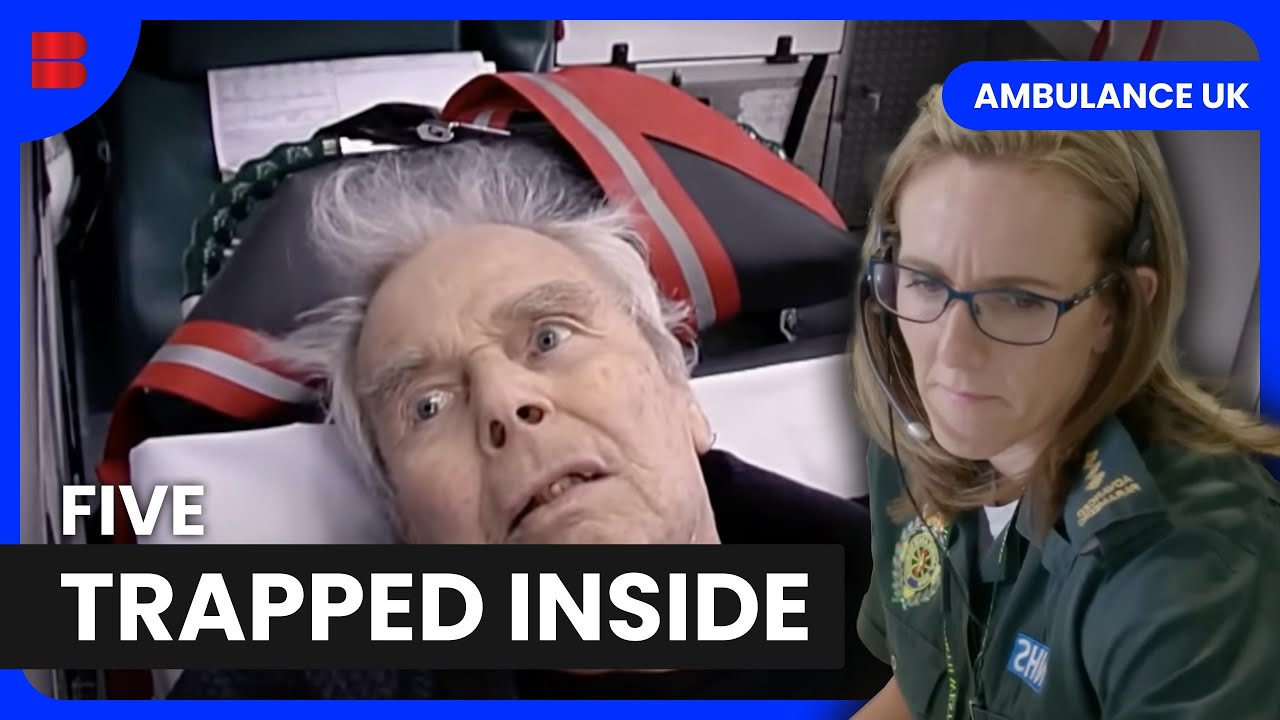 House Fire With Victims Trapped Inside Manchester | Ambulance UK