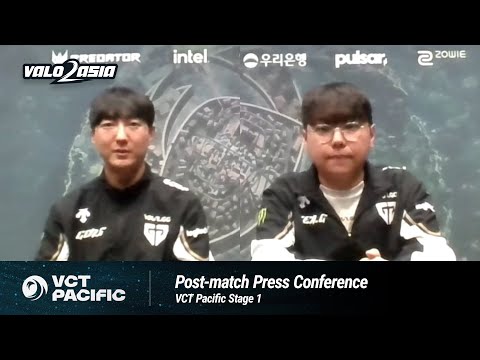Gen.G (GEN vs. BOOM) 2025 VCT Pacific Stage 1 Playoffs Post-Match Press Conference