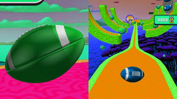 Going Balls Vs Reverse Balls Fast Run Gameplay - 252